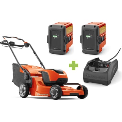 Husqvarna LC 347iVX Accu Gazonmaaier Actie – Inclusief 2x Accu en Lader