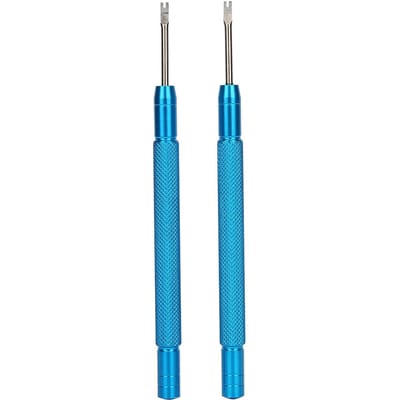 2 stuks Horloge Hand Horloge Naald Verwijderaar Lifting Tool Horloge Reparatie Accessoire blue