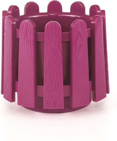 fuschia - ronde bloembak - waterdrainage - 2.6L smart-pot - bloempot UV bestendig - Bloempot - Plantenbak - Kruidenbak