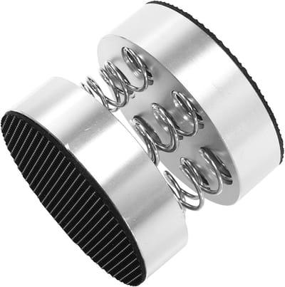 Veren Dempers - Audio Voetjes - Geluid Verbeteren - Trilling Absorberend - 40x40x44 mm - Zilver
