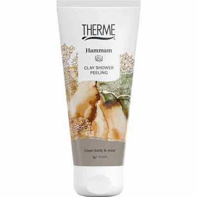 Therme Hammam Clay Shower Peeling - 3 x 200 ml - Voordeelverpakking