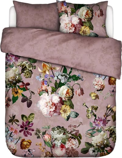 Essenza Fleur Dekbedovertrek Woodrose - Lits-Jumeaux - 240x200/220 cm