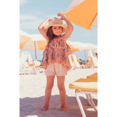 Louise Misha Top Victoria Sienna Flamingo Maat: 9M | Overhemden Outlet | Unisex | Roze