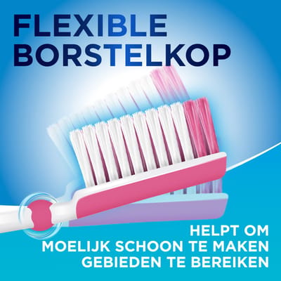 Aquafresh Tandenborstel Clean Control Medium - 6 x - Voordeelverpakking