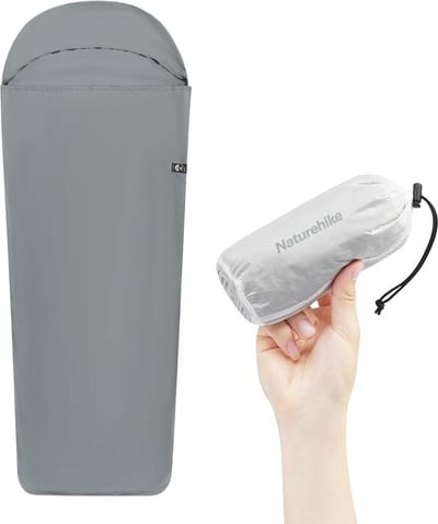 Ultralight Huttenslaapzak Liner - Comfortabele en Draagbare Reisdeken voor Backpacking en Camping