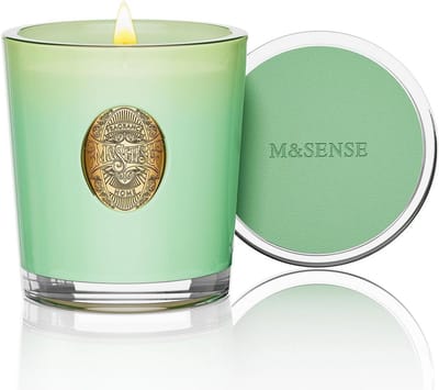 Geurende Sojakaarsen in Glas met Lange Brandduur als Ontspanningsgeschenk