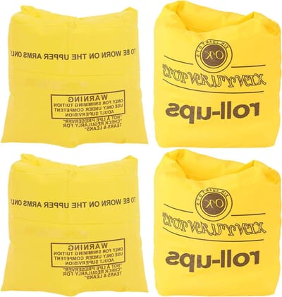 Arm Floaties - Zwembandjes - Veilig Zwemmen - Dubbel Drijfvermogen - 2 Paar - Blauw