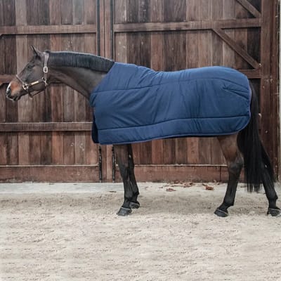 Kentucky Horsewear - Classic Fleecedeken - Navy - 200gr - Maat: 125/175/5.9