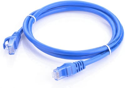ValeDelucs Internetkabel 3 meter - CAT6 UTP Ethernet kabel RJ45 - Patchkabel LAN Cable Netwerkkabel - Blauw