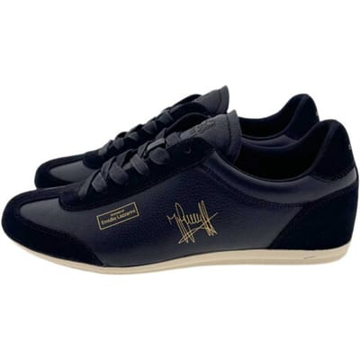 Cruyff Recoupa Leer Heren Zwarte Sneakers