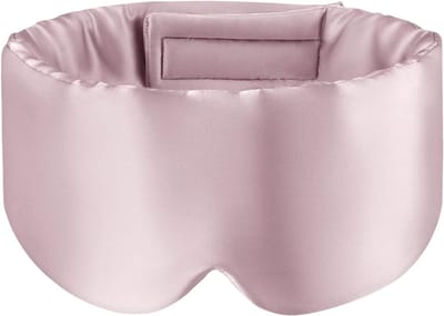 Zijden Slaapmasker - Slaapmasker - Oogmasker - Deep Sleep Mask - Wallen - Verduisterend - Eye Mask - Roze - Unisex