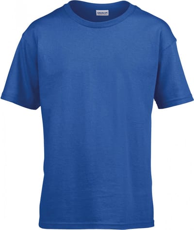 Gildan Softstyle Euro Fit Youth T-shirt GI6400B - Royal Blue - 9/11 years (L)