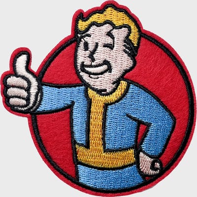 Patchy® – Fallout Strijkpatch - Strijkapplicatie - Strijkembleem - Badge - Patches (WOP)