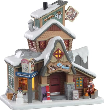 Lemax - S'mores & Snow, B/o Led - Kersthuisjes & Kerstdorpen