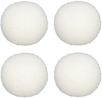 Dailygoods- Schuimbal Set van 4 Stuks - Duurzaam Sponsmateriaal - Effectieve Reiniging - Voor Zwembaden - Voor Badkuipen - Sterke Veerkracht - Sponsballen
