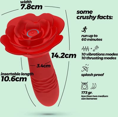 CRUSHIOUS ROMEO THRUSTING ANAL PLUG WITH REMOTE CONTROL | BUTTPLUG | VIBRATOR | SEX TOYS | ANAL VIBRATOR | SEX TOYS FOR WOMAN | SEX TOYS FOR MAN