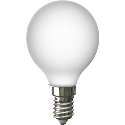 Arcchio LED lamp, E14, G45, 4W, 2700K, porselein