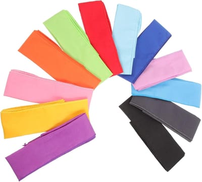 Koelende Neckerchiefs - Zomer Sjaals - Buitenactiviteiten - Sneldrogend Ademend - 100x5cm - Diverse Kleuren