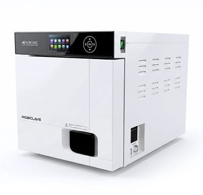Mobiclinic MobiClave Plus 17L - Autoclaaf sterilisator 17L - Klasse B - 99% en 360º desinfectie - LCD-scherm - Printer en USB - Programmeerbare cycli - SD-kaart voor 10 jaar geschiedenis - IJzer en ABS - AC120/230W - 1800W - Voor professionals