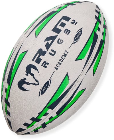 RAM Rugby - Academy Trainer Rugbybal - Maat 4 - Groen