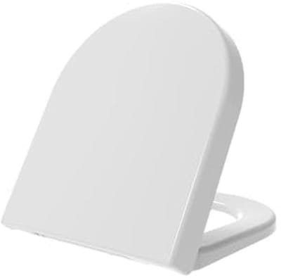 Toiletbril voor Architectura Toiletten met Soft-Close Mechanisme en Verwijderbare Duroplast Wit