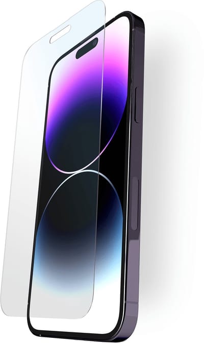 BodyGuardz PRTX EyeGuard Screenprotector iPhone 13 Pro Max – Onbreekbaar voor Extra Duurzaamheid – Blokkeert 43% Blauw Licht – Eenvoudige Installatie - Transparant