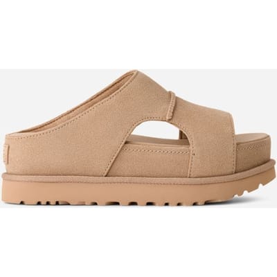 UGG® Goldenstar Hi Cutout-slipper in Beige, Maat 39, Suede
