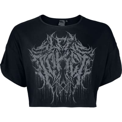 Sleep Token T-shirt - Death Metal Logo - S tot XXL - voor Vrouwen - zwart