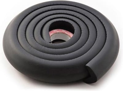 Stootrand foam - rand beschermer - rand bescherming - tafelbeschermer - kids/kinder safety - baby safety - veiligheid - tafelhoek - tafelrand - omrander - stootkussen - stootrand - ledikant