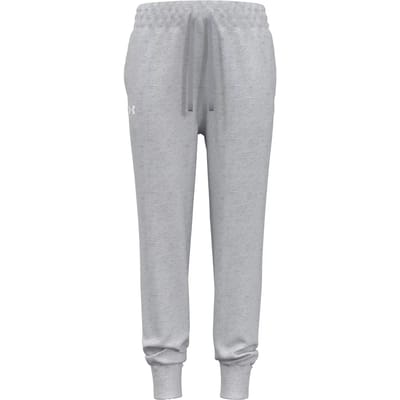 Under Armour UA Rival Fleece Joggers Unisex Sportbroek - Grijs - Wit