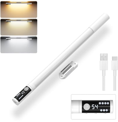 Rayofi - Kastverlichting - Verlichting met bewegingssensor - Met digitaal display - Draadloze kastverlichting - USB oplaadbare LED-lampen - Draadloze LED-lampen - Inbouwkasten - Kasten - Oplaadbare LED-strips - Gangpaden - Trappen (wit)
