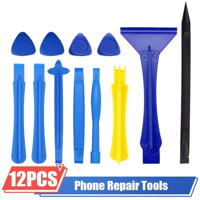 12 In 1 Plastic Breekijzer Tool Mes Mobiele Elektronische Apparatuur Reparatie Computer Demonteren Breek Openingsschroevendraaierset Handgereedschap