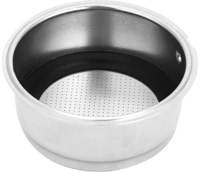Dailygoods- Koffiefilter Herbruikbaar - Filtermand Roestvrij Staal - Koffiefilterhouder nr2 - Koffiefilter voor Portafilter - Koffieaccessoires - Eenvoudig te Reinigen - Koffiefiltermand