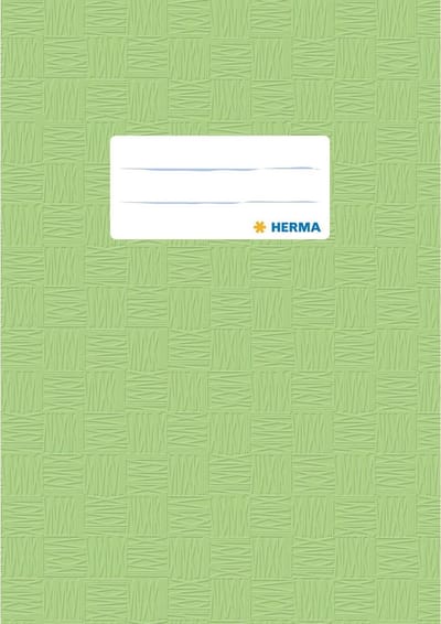 HERMA 7435 1stuk(s) Groen tijdschrift- & boekomslag