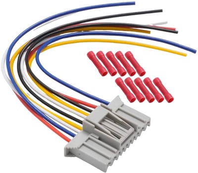 10-polige autolichtkabelboomstekker reparatieset voor FIAT Panda 169 en Panda Van 169, vervangt ST300 en KBL1102, ideaal voor auto-reparatie en vervangingen