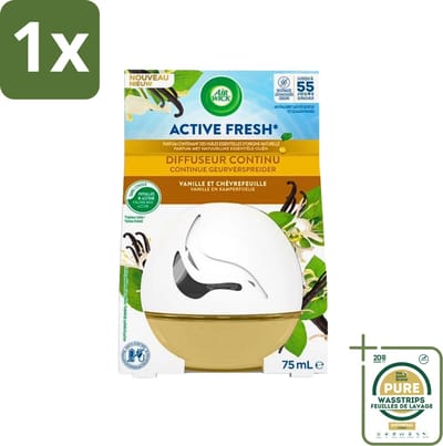 1 x Air Wick Decosphere - Luchtverfrisser - Vanille & Kamperfoelie - 75ml- Luchtverfrisser - Geur - Geurverspreiding - Vanille - Kamperfoelie