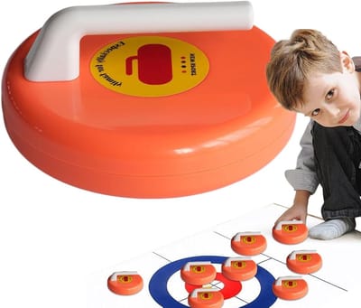 Shuffleboard Pucks - Spel Schijven - Indoor Sport Spel - Robuuste ABS Materiaal - 11 cm Diameter - Oranje