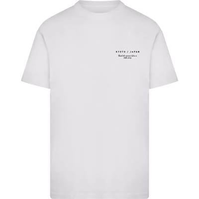 Mister Tee - Kyoto Japan Birds And Flowers Heren Tshirt - L - Wit
