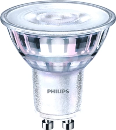 Philips GU10 led spot - 3W - 1 stuk - extra warm wit 2700K met dimfunctie