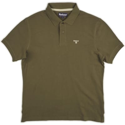 Barbour - Pique Sports Polo MML1367 OL71 OLIV