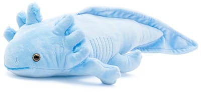 Baby Mix Axolotl knuffeldier pluche 45 cm blauw - Knuffel