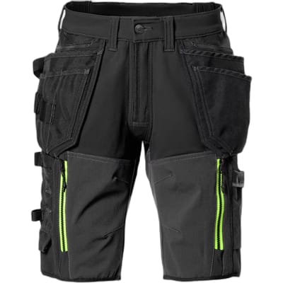 Fristads Korte Broek Stretch 2567 Stp - Zwart - C44
