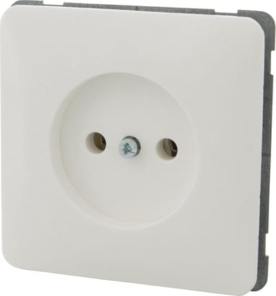 Peha Standaard Inbouw Stopcontact - 1-voudig - Polarwit