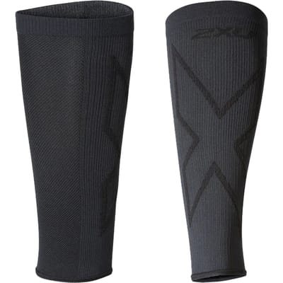 2XU Compressie Unisex Kuitbeschermers Titanium/Zwart