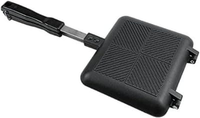Sandwich Maker - Tosti Pan - Broodjes Bakken - Dubbelzijdig - 35 cm - Zwart