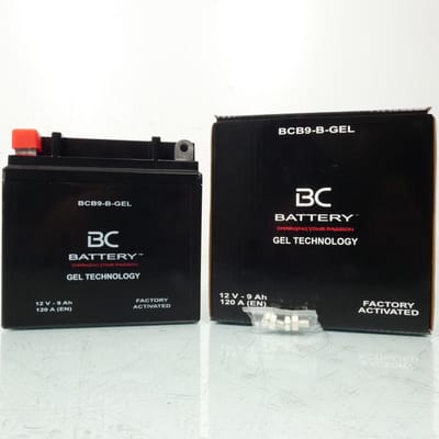 Batterie SLA BC Battery pour Scooter Piaggio 50 Vespa LXV 2006 à 2007 YB9-B / 12V 9Ah Neuf
