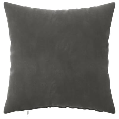 vidaXL - Kussensloop - 2 - pcs - HEERLEN - Donkergrijs - 30 - x - 30 - cm - Fluweel