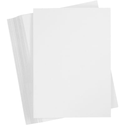 Karton - Sneeuwwit A6 Papier - DIY Kaarten - 10,5x14,8cm - 180 grams - 100 Vellen
