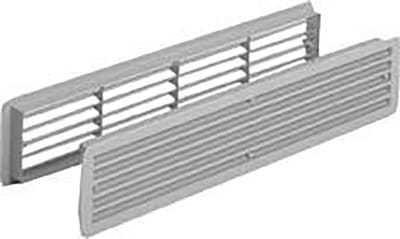 Ventilatierooster Kunststof - Deurventilatie Rooster - Ruimtes Ventileren - Voldoet aan Bouwvoorschriften - 457 x 92 mm - Limba