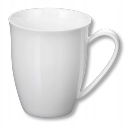 Wilmax Kop 380 ml Wit Porselein | Koffie & Thee WL-993014/A